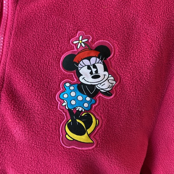 Disney Store Pink Minnie Mouse Monogrammed Pullover, Size XL - Picture 7 of 15